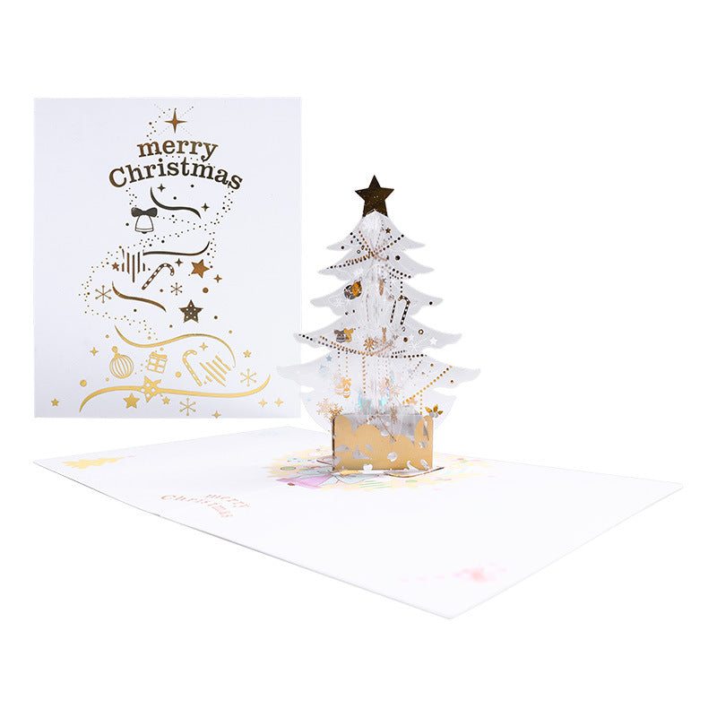 Christmas Crystal Tree 3D Card