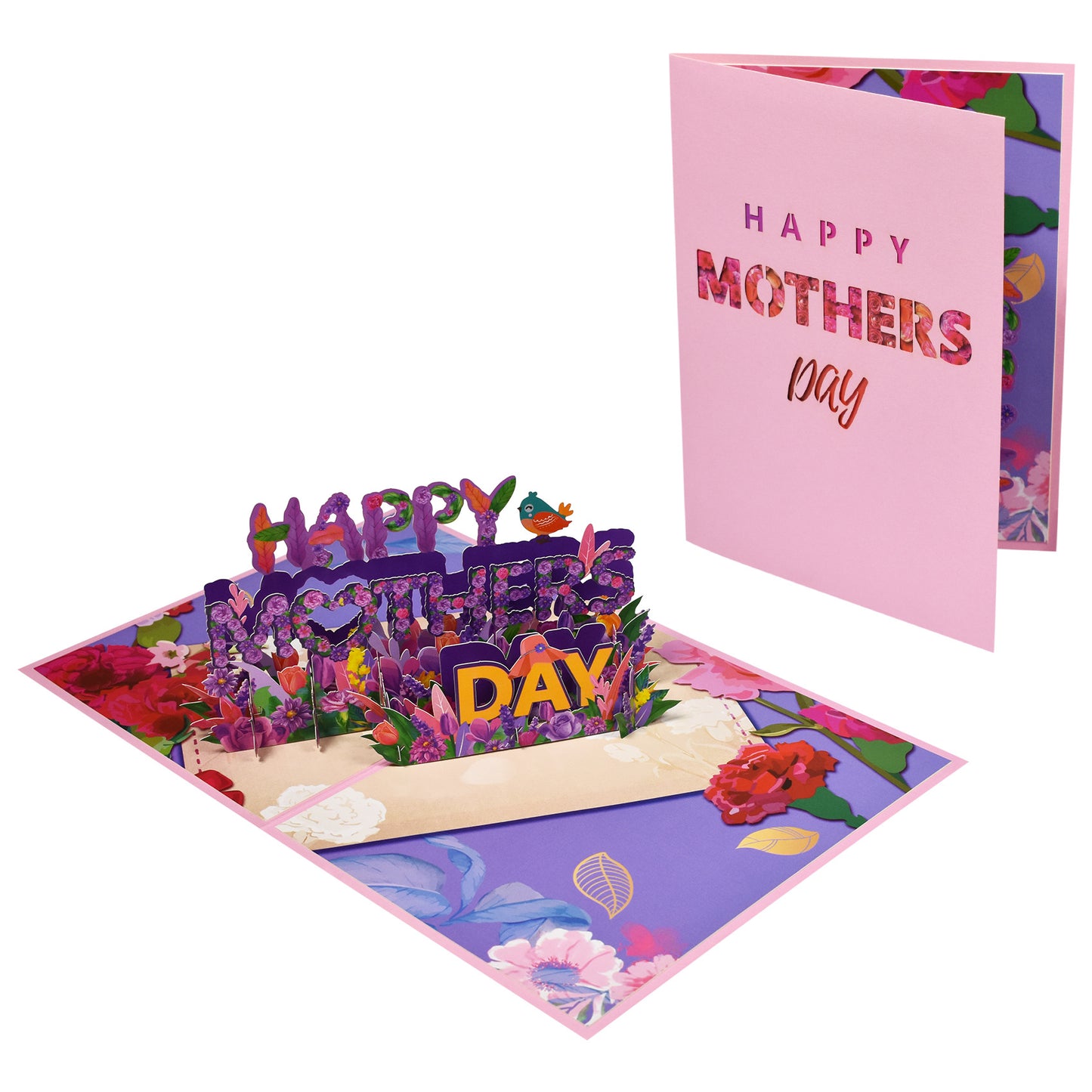 Mother's Day Pop-up Flowers 3D Card